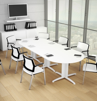 Table De Réunion Piètement Croix GIMSA